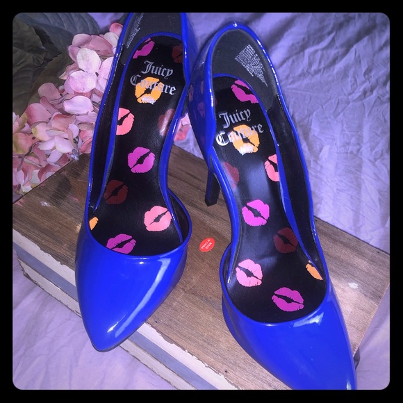 Juicy Couture Shoes - Cobalt blue heels